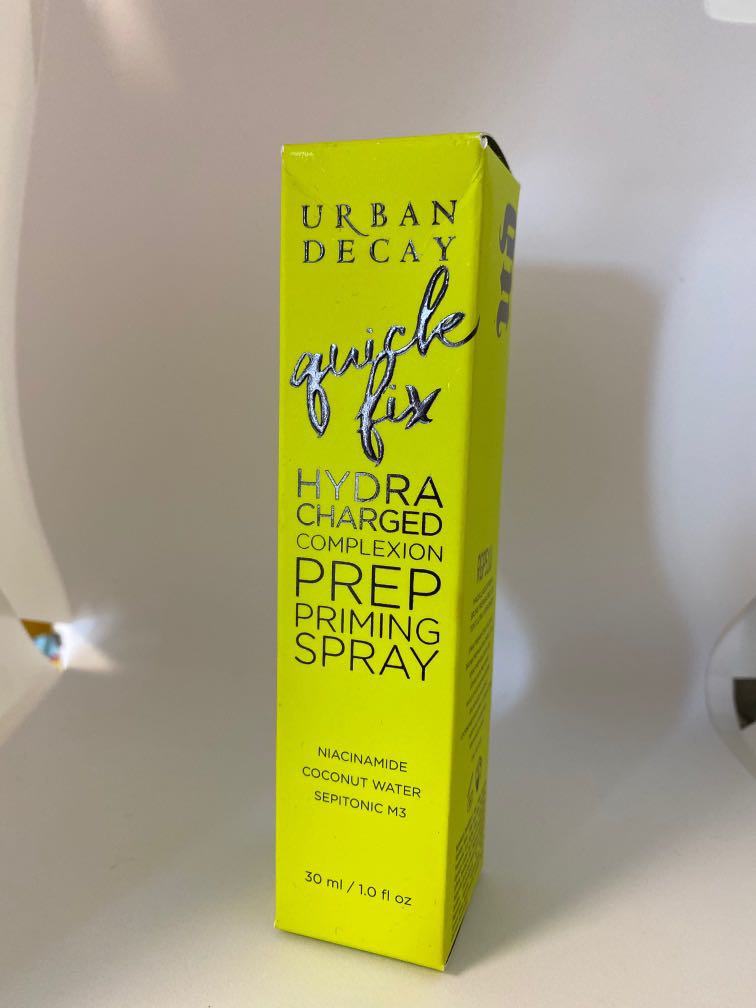 NEW Urban Decay Hydra Charged Complexion Prep Priming Spray, 美容＆化妝品, 皮膚