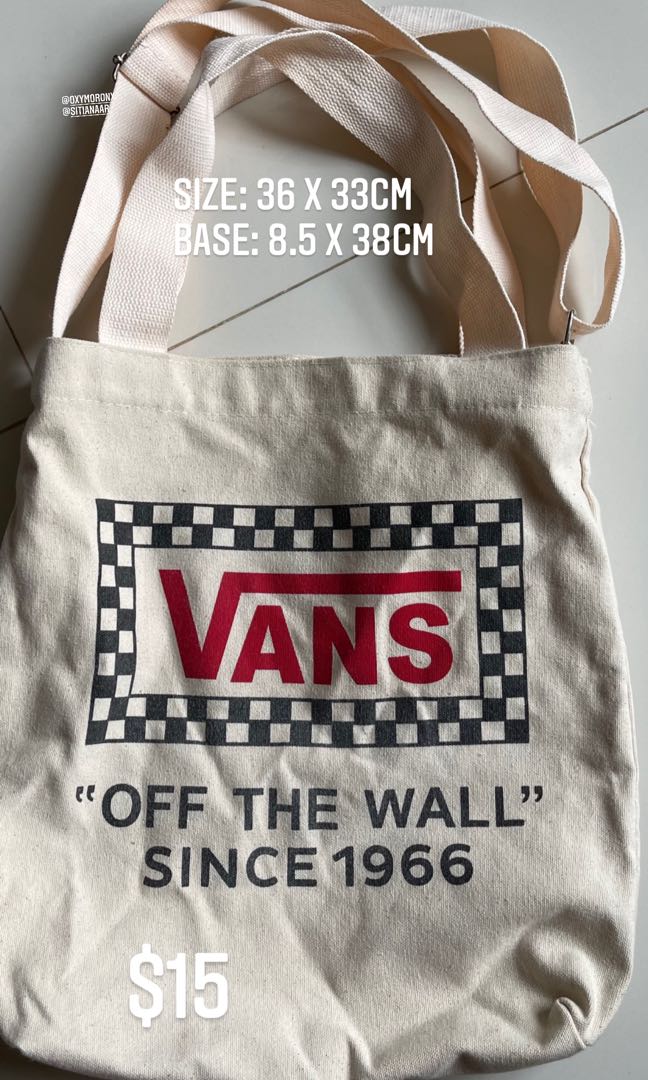 vans tote bag
