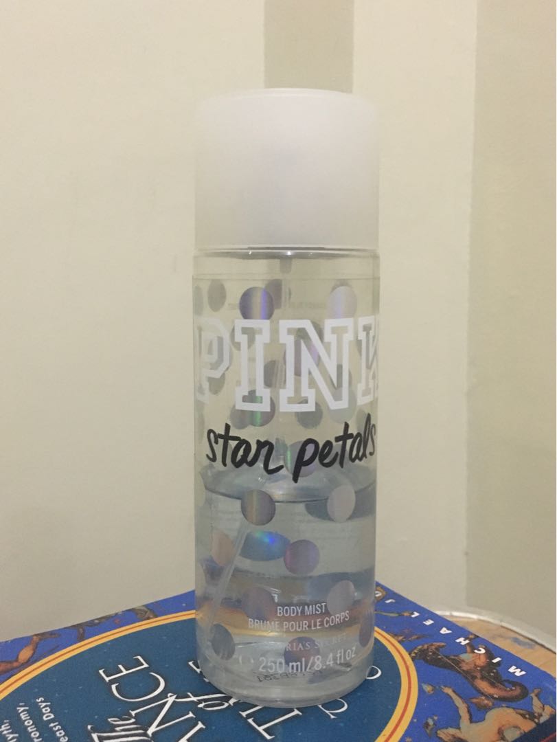 Pink star petals body mist sales