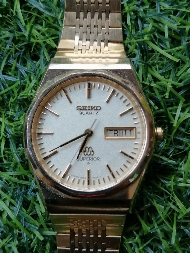 Vintage 1979 Seiko Superior Twin Quartz, Men's Fashion, Watches &  Accessories, Watches on Carousell