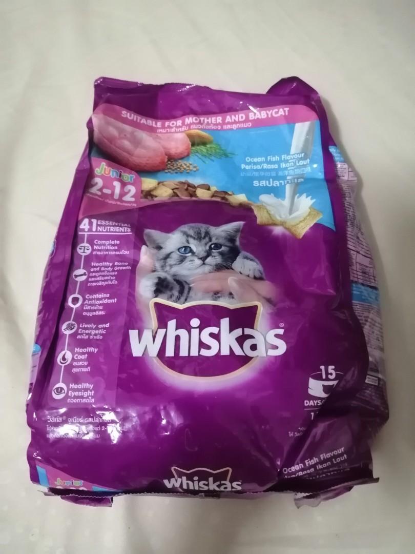 Whiskas 1.1kg, Pet Supplies, Pet Food on Carousell