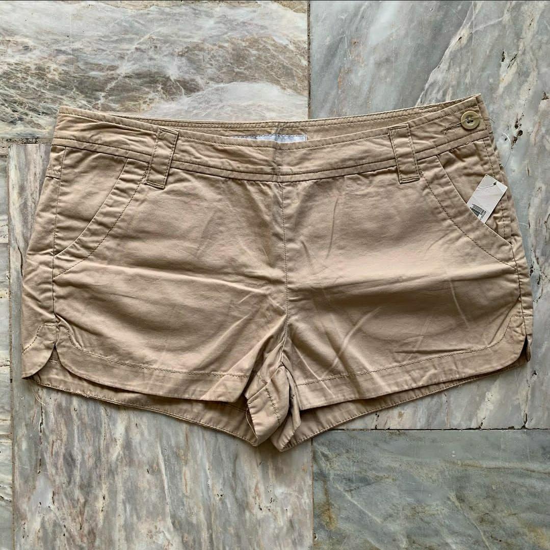 Womens Old Navy Midrise Shorts Khaki Women s Fashion Bottoms