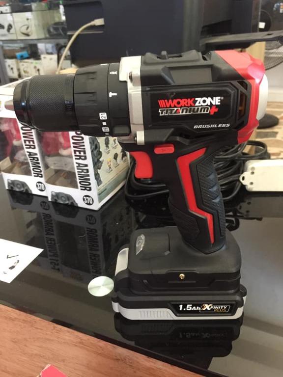 Workzone brushless drill driver review clearance