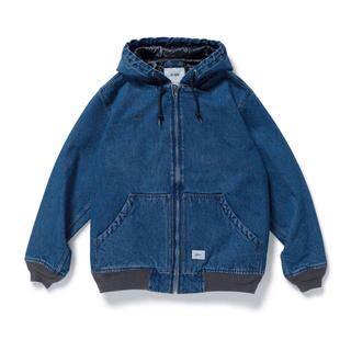 wtaps 18aw vice jacket cotton denim wtvua size s indigo tet, 男裝