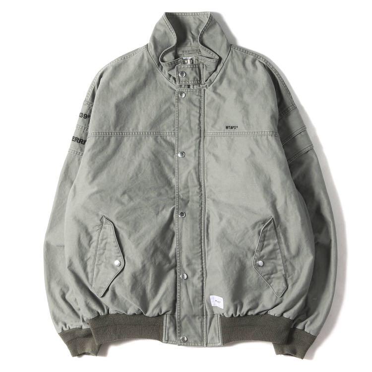 wtaps 20ss fad jacket cotton satin size s gray wtvua tet, 男裝