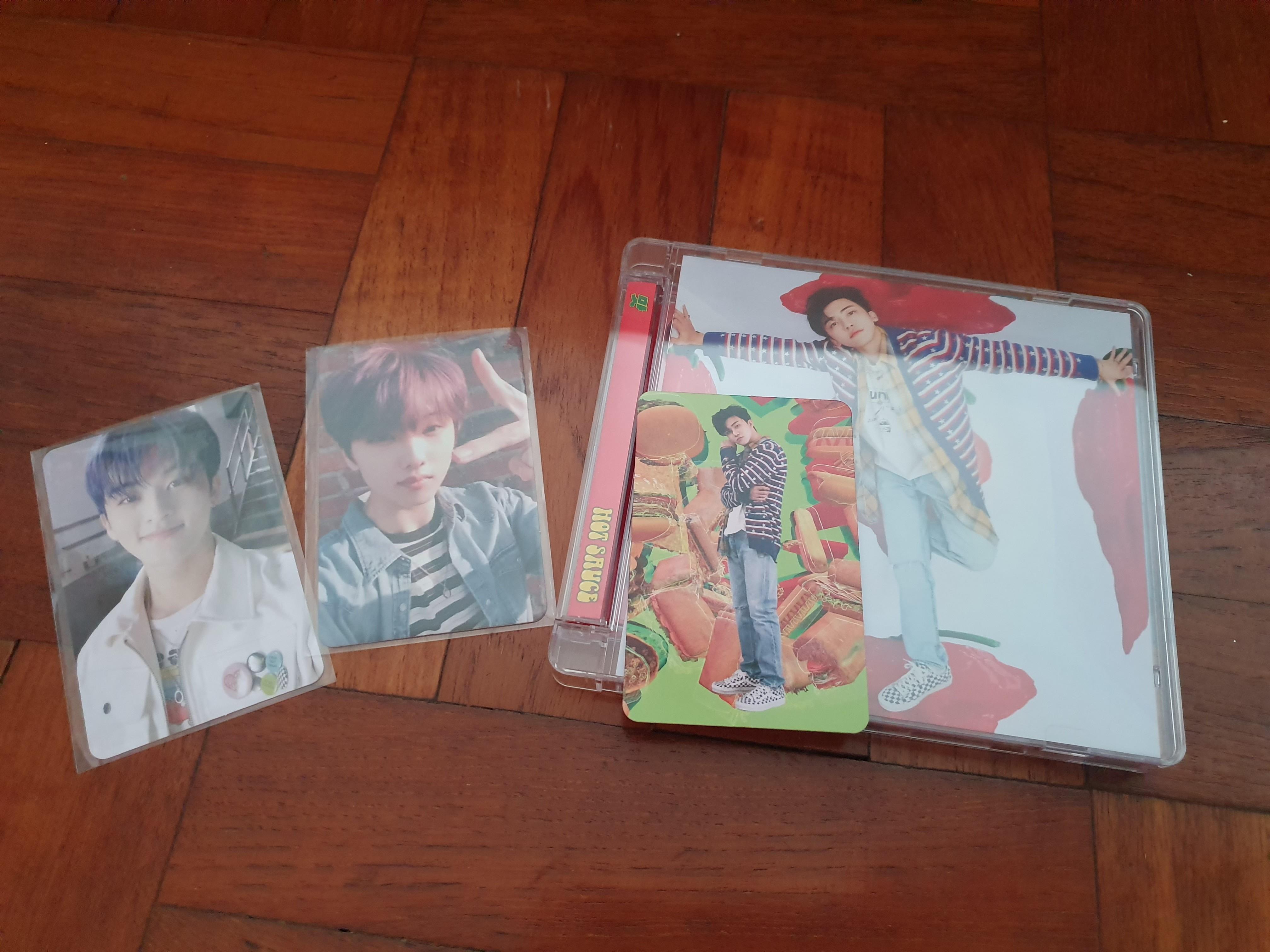 NCT Dream Hot Sauce Jewel Case Photocard ( Mark Jisung Jaemin