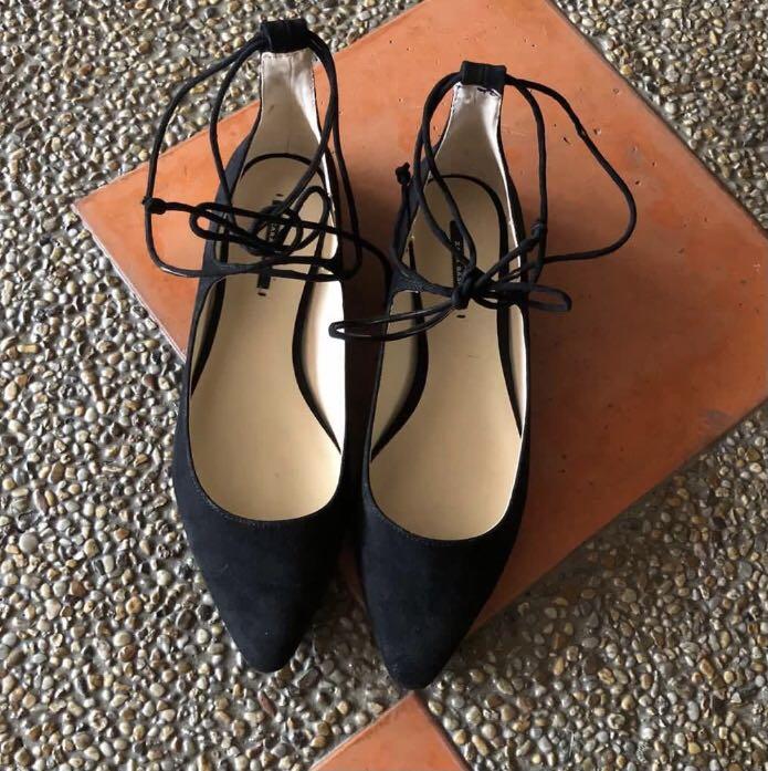 Indtægter respekt pilot Zara lace up shoes, Women's Fashion, Shoes on Carousell