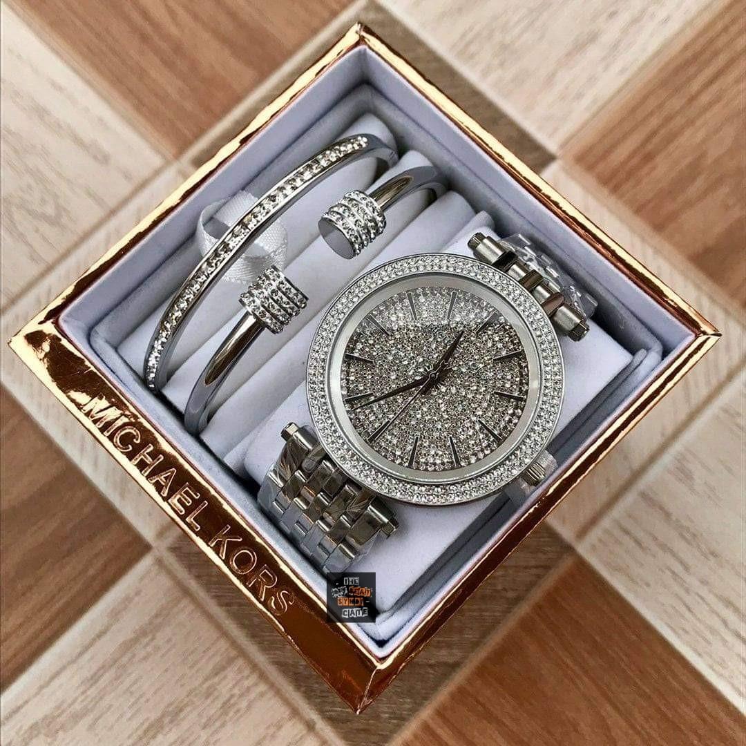 100 Original Michael Kors Darci Crystal Pave Ladies Watch MK3437 Gift Set pre order accept deposit Women s Fashion Watches Accessories Watches on Carousell