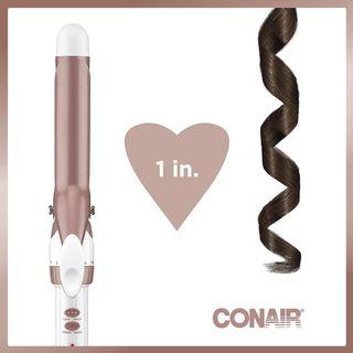 1 Conair Double Ceramic Hair Curling Iron (Rose Gold)