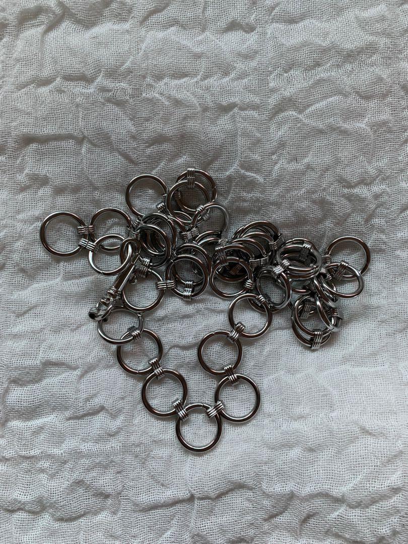 15mailed brandy melville circle chain belt Women s Fashion Watches Accessories Belts on Carousell