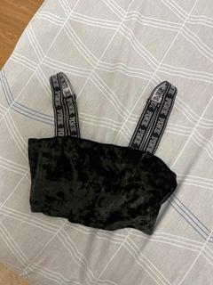 維多利亞的秘密絨布短版上衣