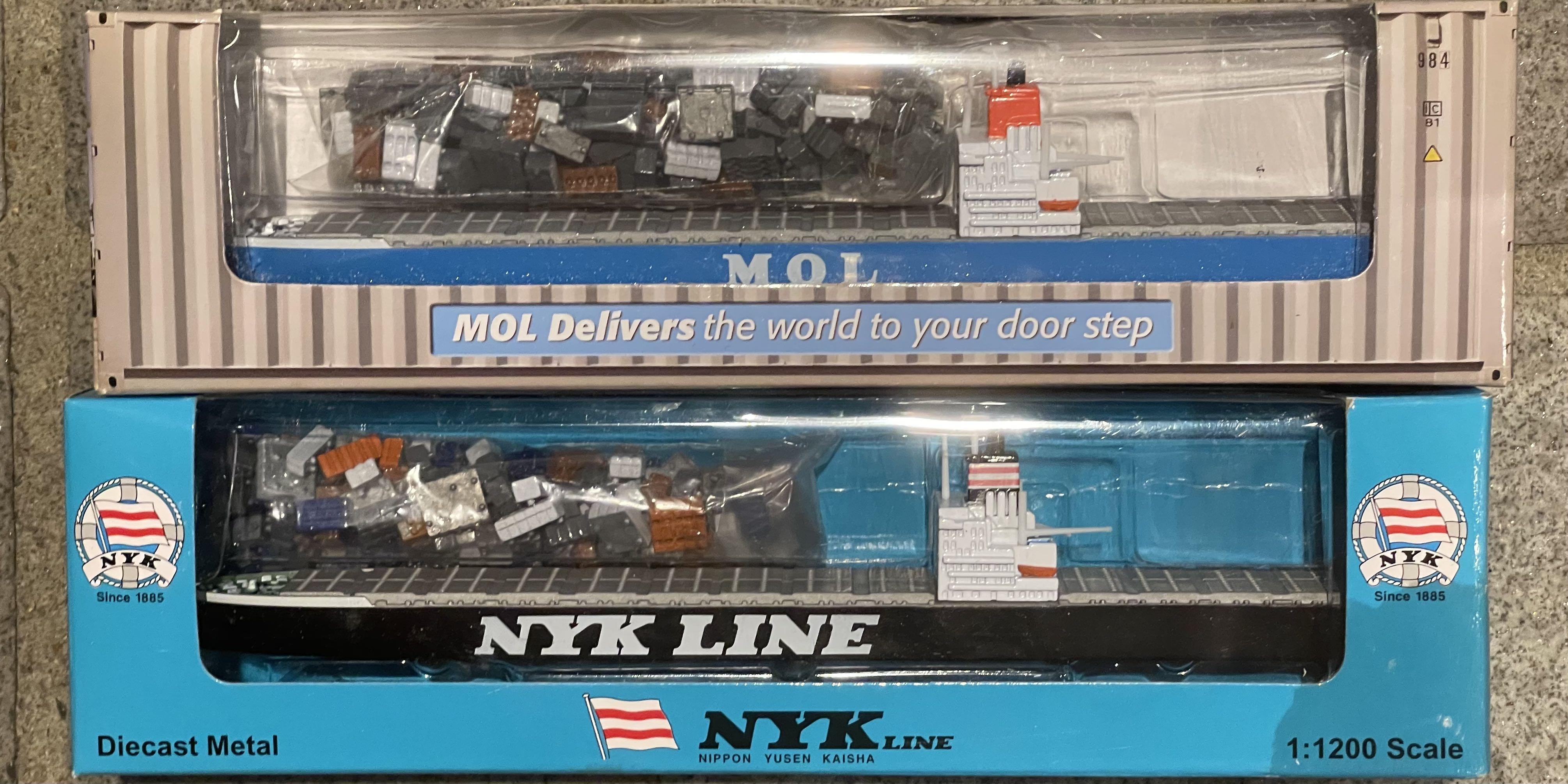 清屋蝕讓全新nhk Mol 1 10 金屬貨櫃船情景cargo Container Ship Fleet Diecast Model 模型共兩盒 盒舊 興趣及遊戲 玩具 遊戲類 Carousell 清屋蝕讓全新nhk Mol 1 10 金屬貨櫃船情景cargo Container Ship Fleet Diecast Model 模型共兩盒 盒舊 興趣及遊戲 玩具 遊戲類 Carousell