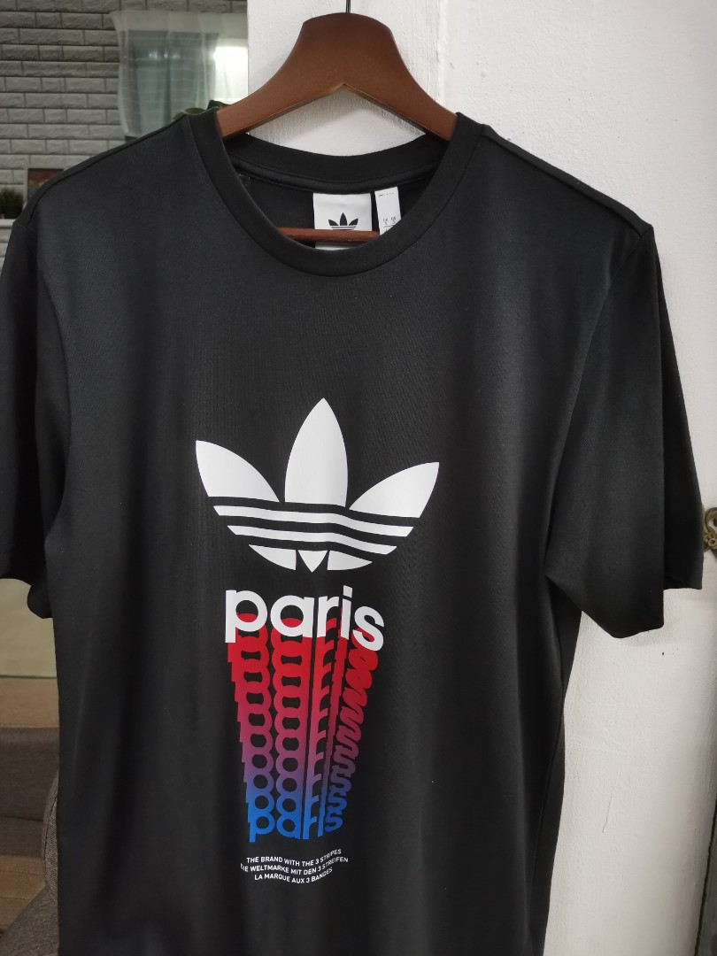 raro De tormenta habilitar Camiseta Blanca Con Logo Y Texto "Paris" En La Espalda De Adidas Originals  ASOS | sptc.edu.bd