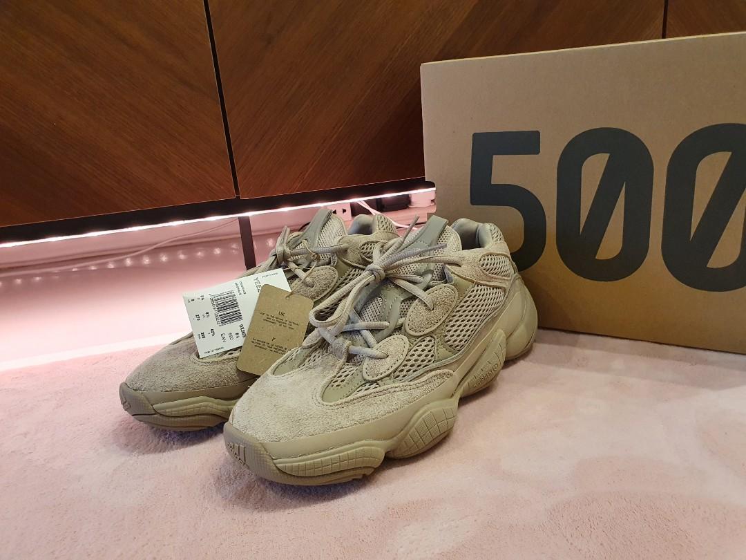 Adidas Yeezy 500 Taupe Light Men s Fashion Footwear Sneakers on