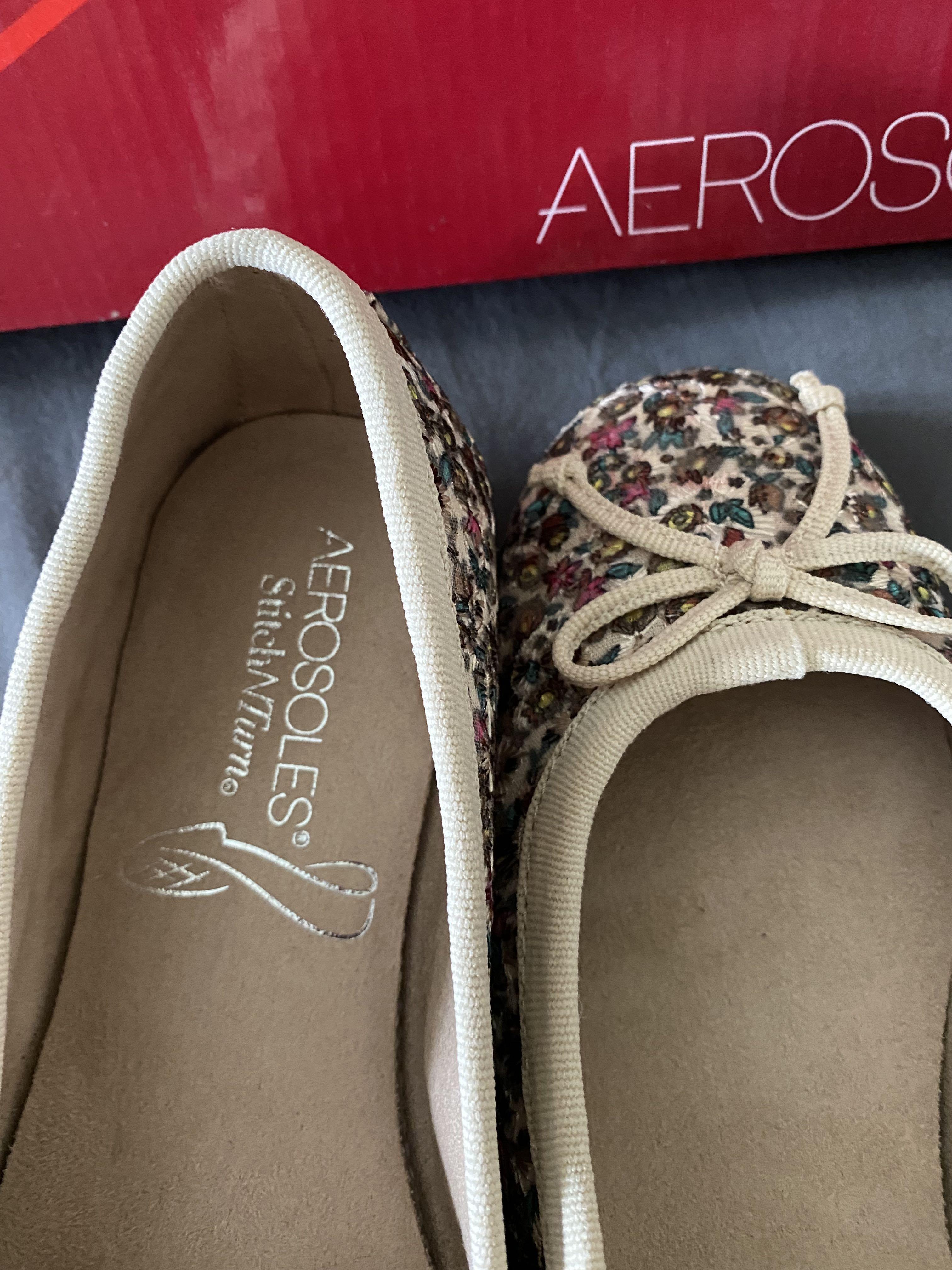 Aerosoles flats Teashop Pink Floral