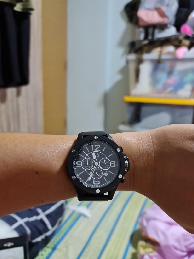 Matt black new arrivals watch
