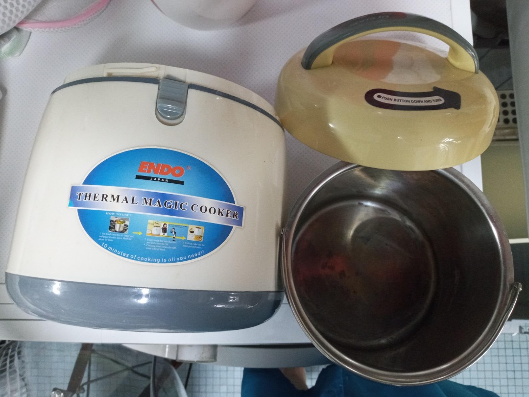 Amk 560644 Endo Thermo Pot Inner Pot Bottom Came Off Tv Home Appliances Kitchen Appliances Cookers On Carousell