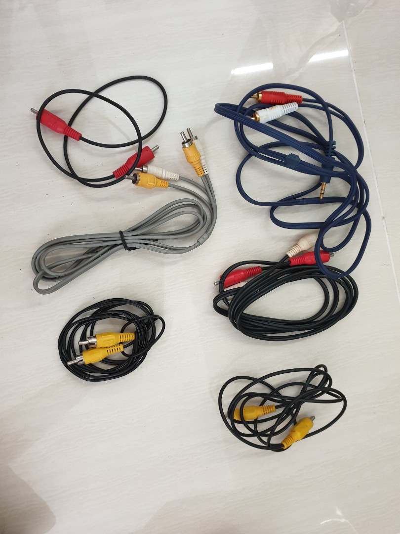 Audio visual cables, Computers & Tech, Parts & Accessories, Cables ...