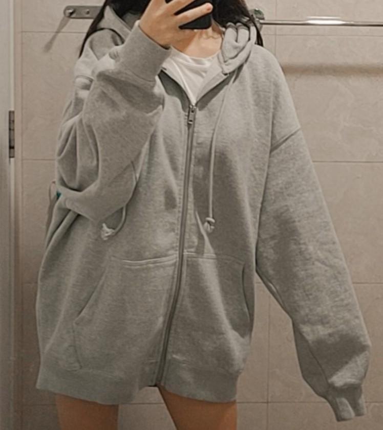 Brandy melville grey discount hoodie