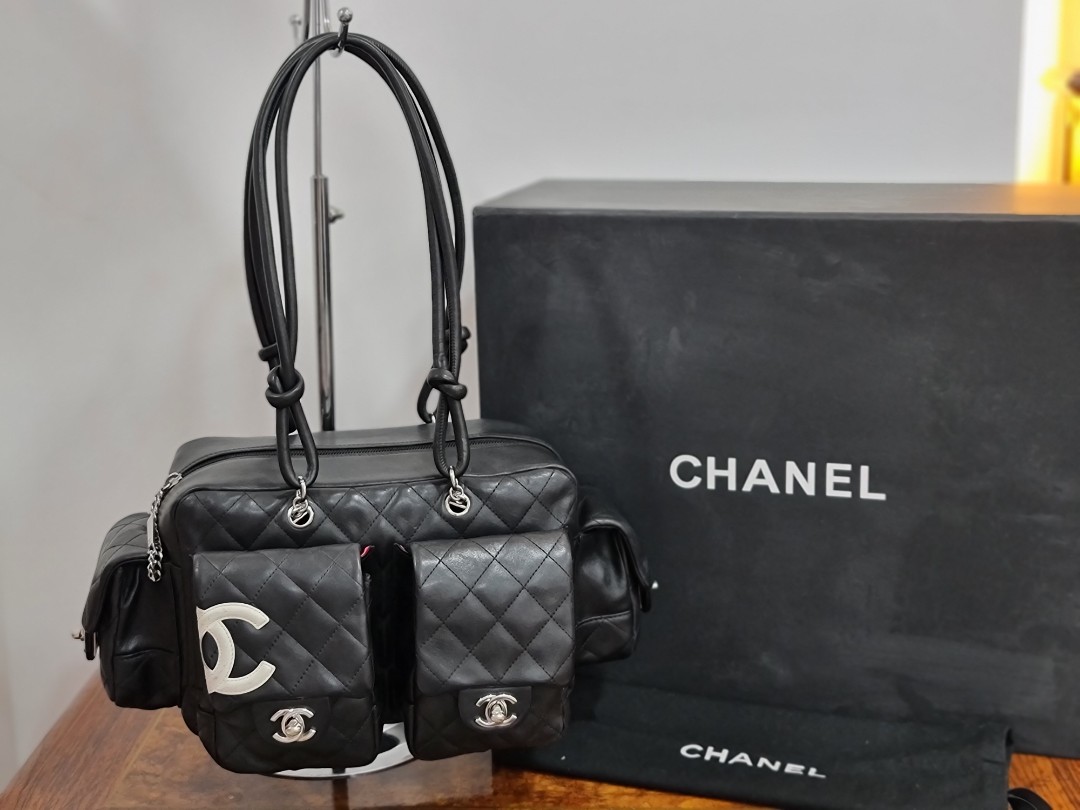Chanel Cambon Multipocket Reporter Bag