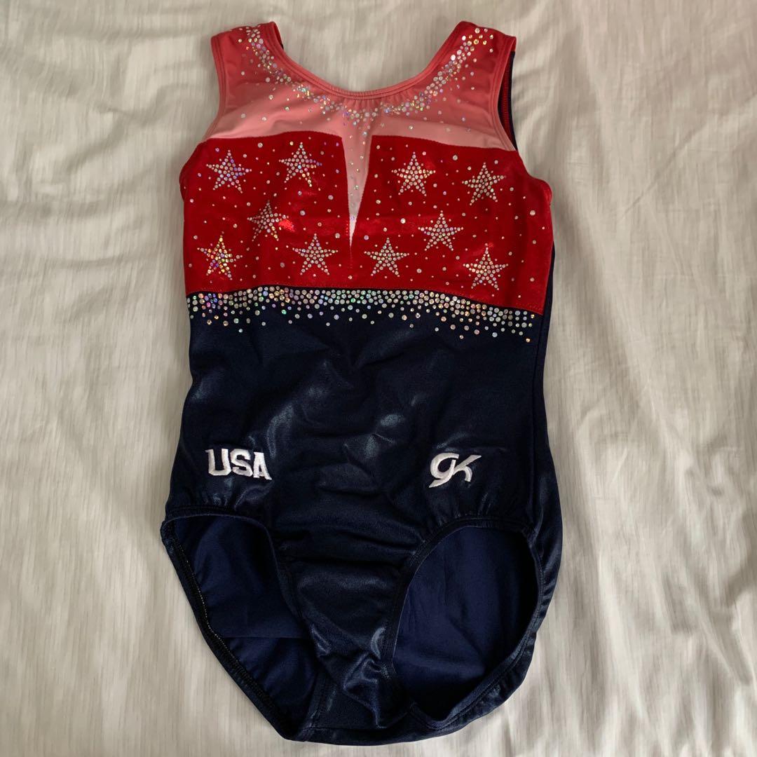 AUTHENTIC GK Team USA Replica Artistic Gymnastics Leotard, Women's