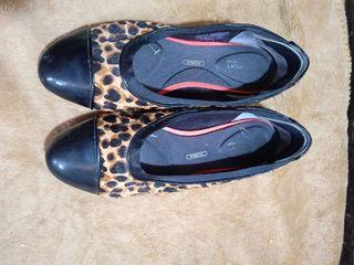 Authentic Rockport Ballet Flats Leopard Print