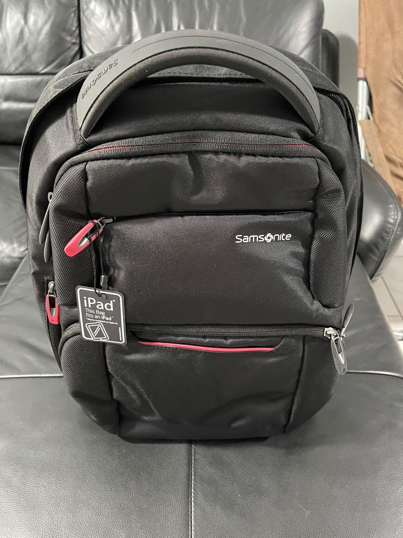 Authentic Samsonite Backpack (Category: Hard Disks & Thumbdrives) located in Balakong. Submitted by sethtar (Listing ID 1093696646, Image 2). Description: Price firm/nett/no nego Condition new Silly question or asking lower/offer down the price will be ignored. TQ .