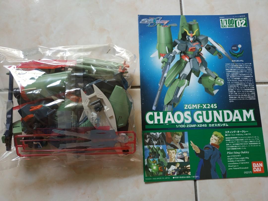 Bandai Gundam Seed Destiny 1 100 Chaos Hobbies Toys Collectibles Memorabilia Fan Merchandise On Carousell