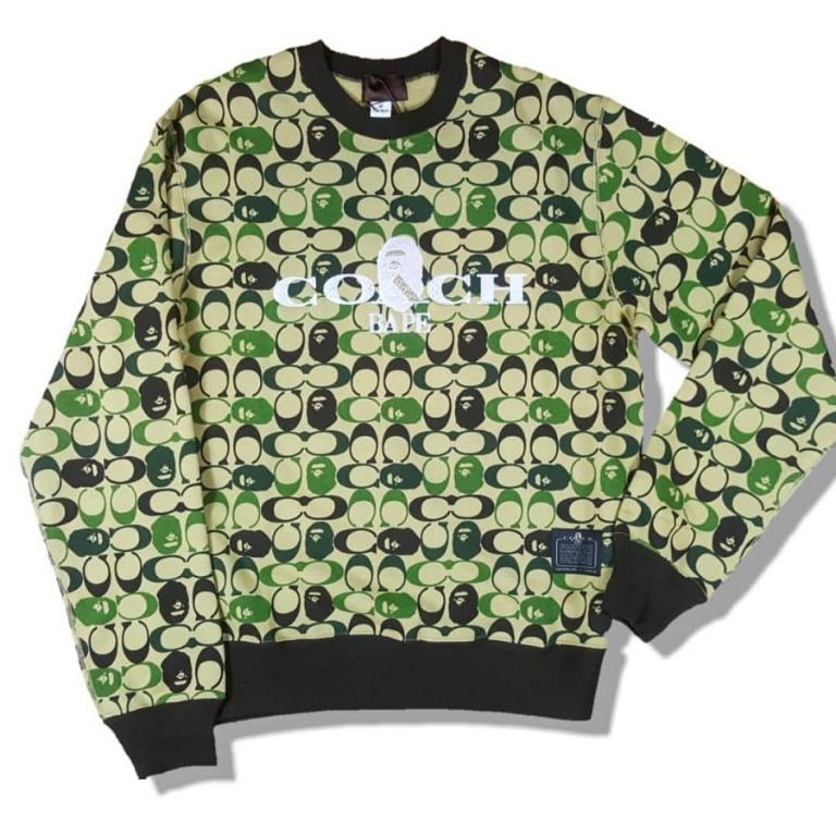 Bape coach store crewneck