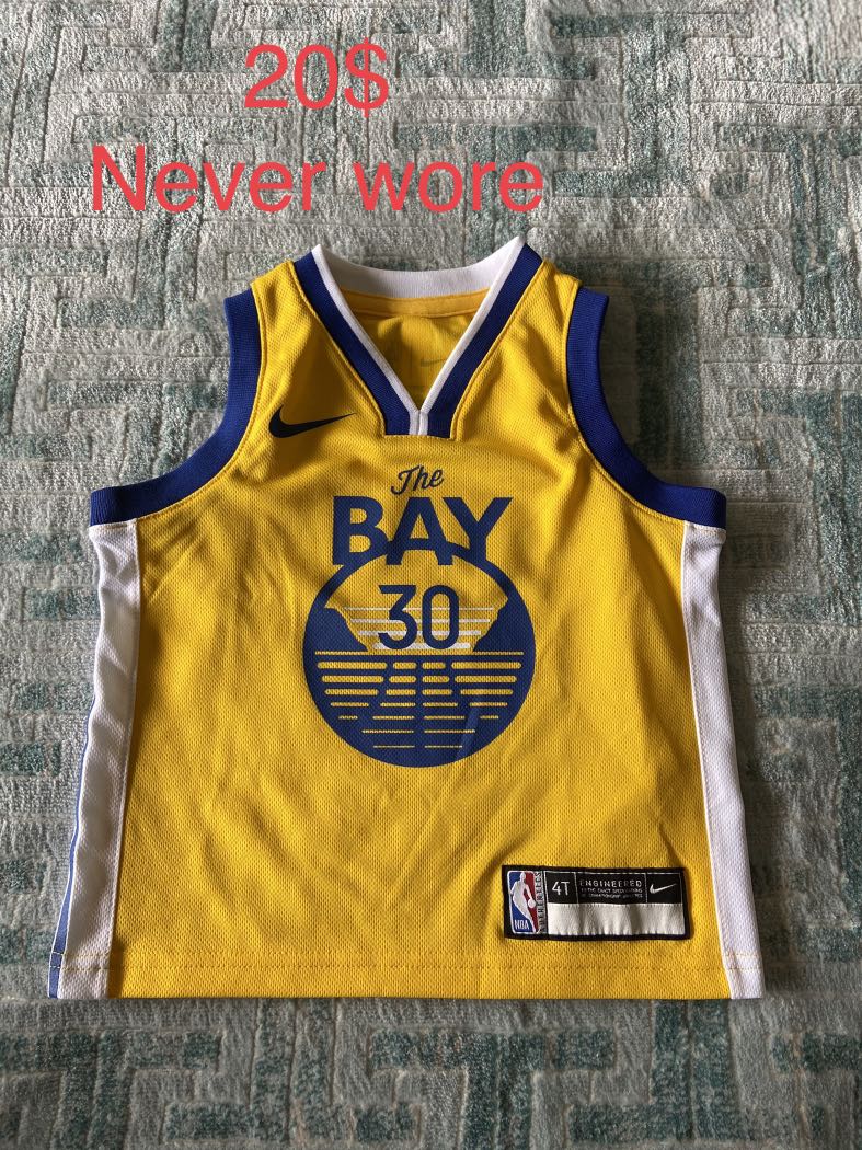 Basketball jersey Steph curry, Babies & Kids, Babies & Kids Fashion on