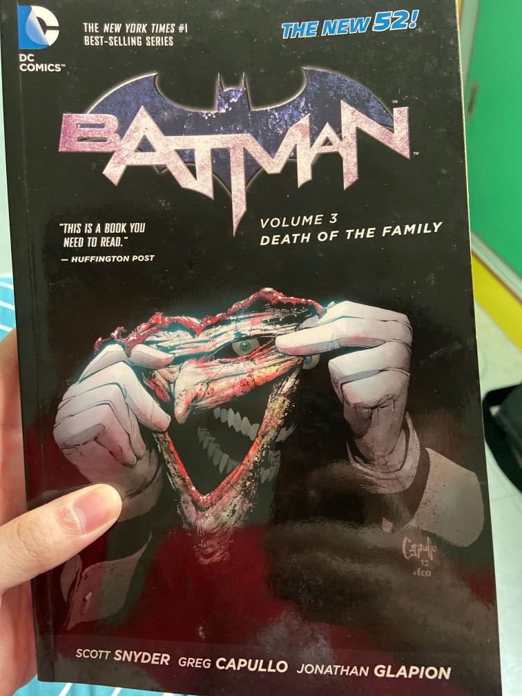 Batman death of the family, Hobbies & Toys, Books & Magazines, Comics &  Manga on Carousell