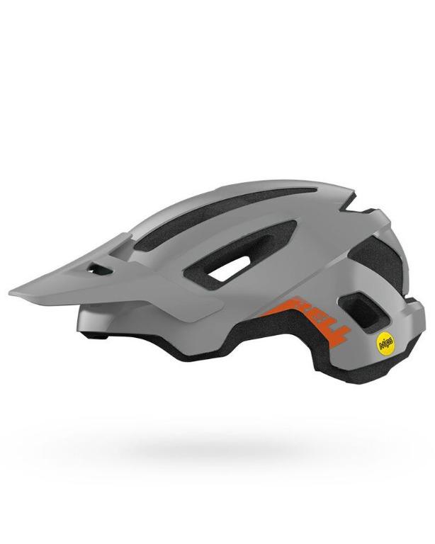 Bell Nomad MIPS MTB Helmet Universal Adult Fit Matte Grey Orange Sports Equipment Bicycles Parts Parts Accessories on Carousell