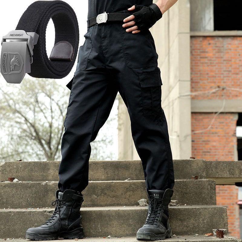 Men's Black Tactical Waterproof Combat Trousers Security Dog Handler G —  One Stop Cop Shop