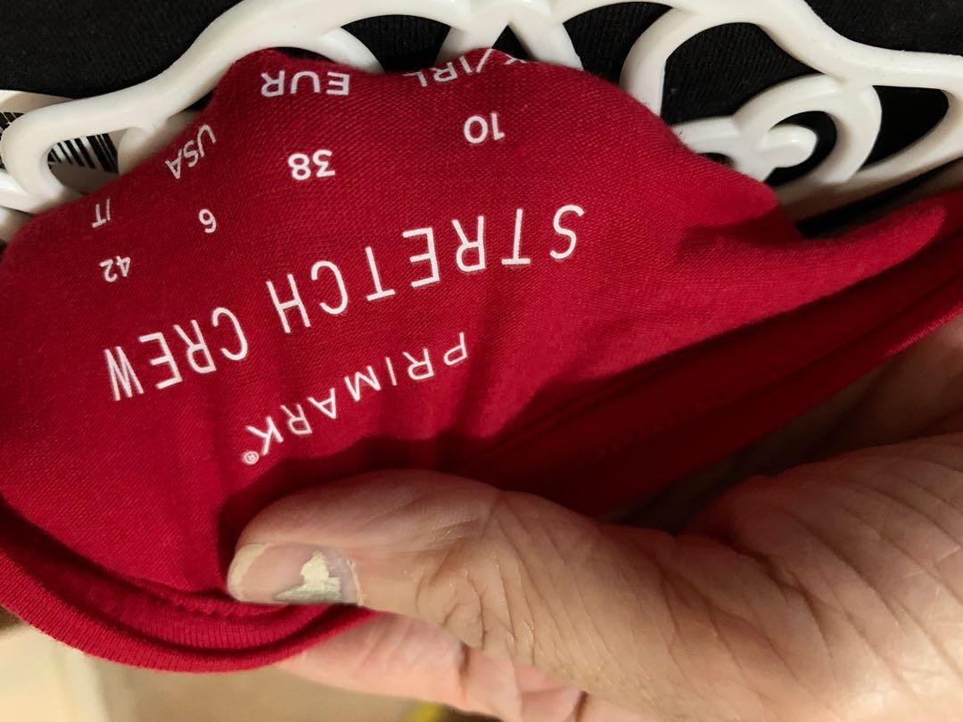 BN Primark basic red long sleeve top, Women's Fashion, Tops, Shirts on  Carousell