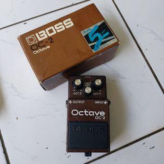 Boss Octave OC-2 Taiwan n fender squier gibson epiphone Boss Octave OC-2 Taiwan n fender squier gibson epiphone