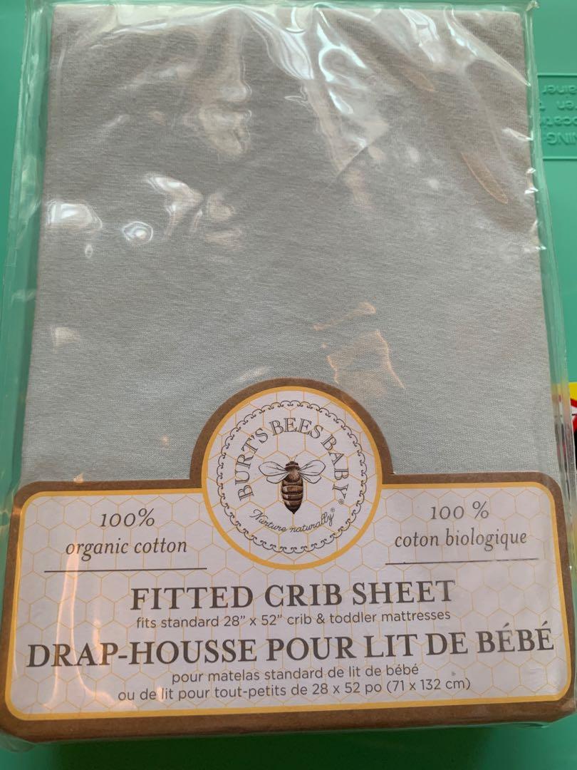 Brand New Burt S Bee Fitted Crib Sheet Babies Kids Baby Nursery Kids Furniture Childrens Beds On Carousell