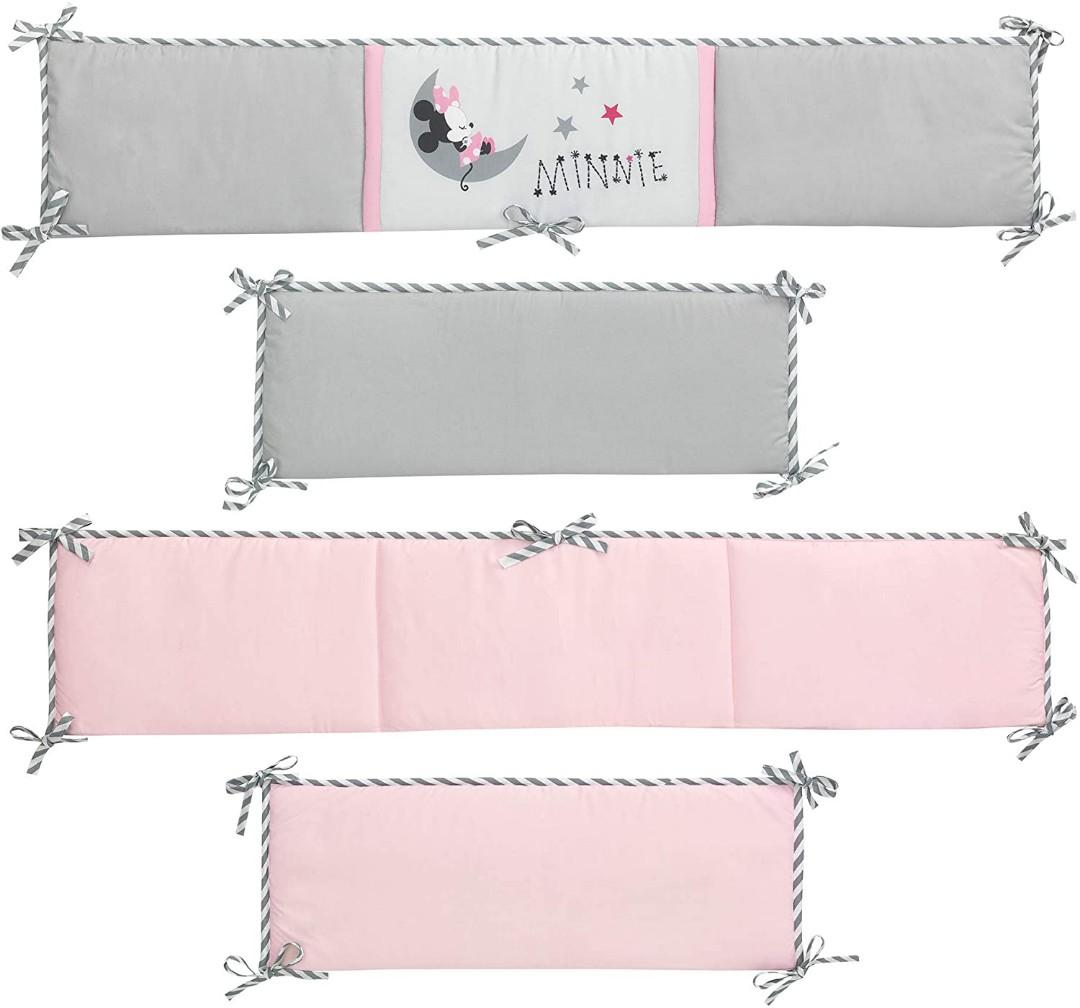 Minnie mouse crib bumper clearance