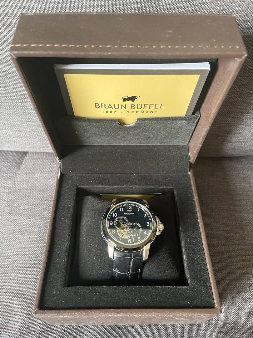 Braun buffel discount watch price