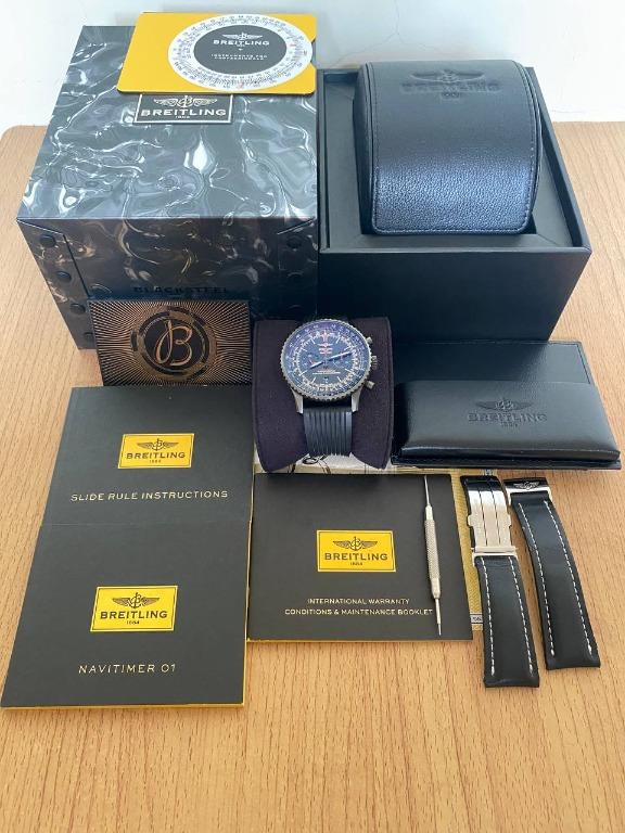 Breitling navitimer 01 matte black special edition sales