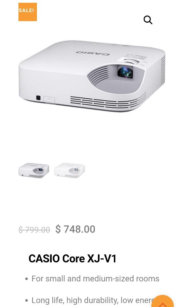 Casio xj v1 projector store