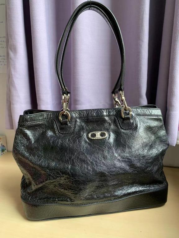 Celine patent leather bag on sale