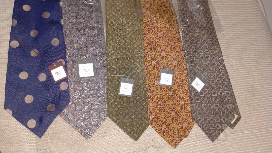 Christian dior neck tie (Category: Ties) located in Tabuk. Submitted by yzzabellepardillo30.1 (Listing ID 1093814030, Image 2). Description: authentic christian dior necties brand new with tags take all for 10000 free shipping.