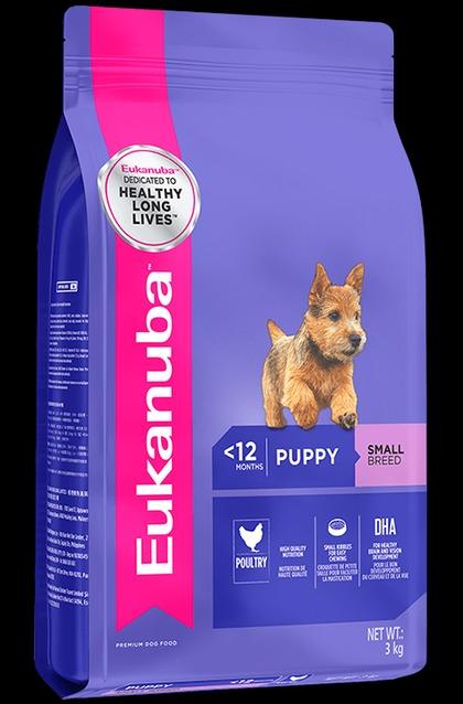 CLEARANCE Eukanuba Puppy Dry Dog Food for Small Breed Chicken 15kg 119 1040 CL Pet Supplies Pet Food on Carousell