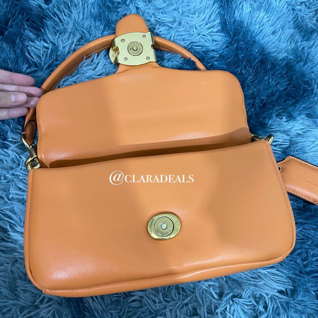 Coach Tabby Pillow Size 26 Orange, Women's Fashion, Bags & Wallets, Purses  & Pouches on Carousell