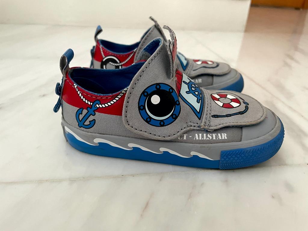 Brand New Converse Chuck Taylor baby toddler shoes Boat Style size 24 EUR 15 cm Babies Kids Babies Kids Fashion on Carousell