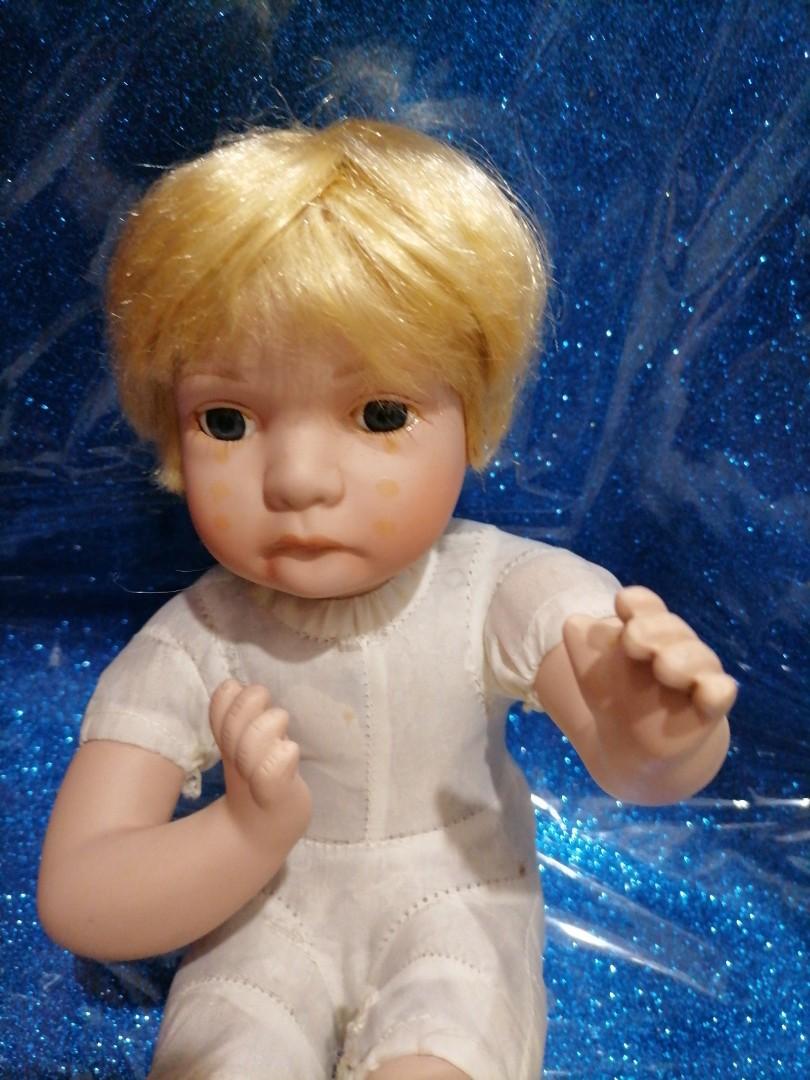Crying Boy Porcelain Doll Hobbies Toys Collectibles Memorabilia Fan Merchandise on Carousell