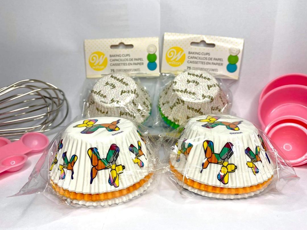Cupcake Liners (Category: Bakeware) located in Quezon City. Submitted by loutskie (Listing ID 1093796003, Image 2). Description: 75 Pieces per pack 2 Designs to choose from: Cup Balloon Dog Cup Yay Woohoo Party Origibal Retail Price P120 Sale Price P70.