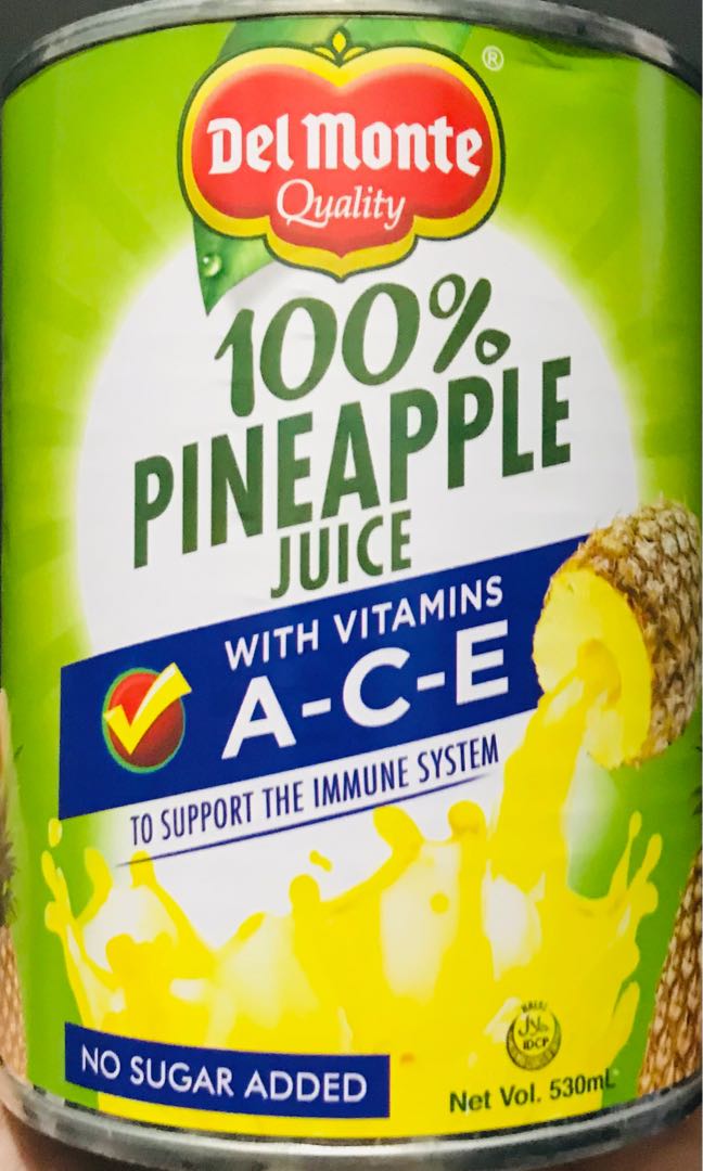 No added sugar pineapple juice hot sale
