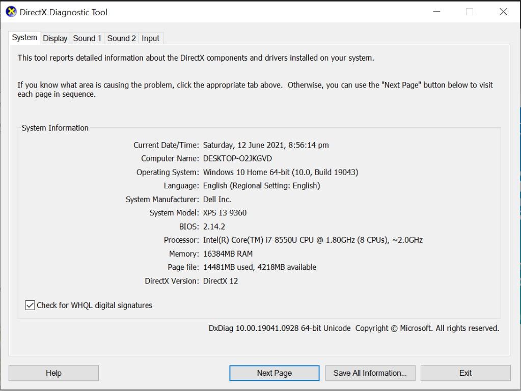 Dell XPS 13 9360 nontouch screen with camera not working , Computers