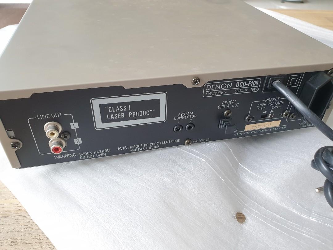 Denon CD Player DCD-F100 - FAULTY, Audio, Other Audio Equipment on